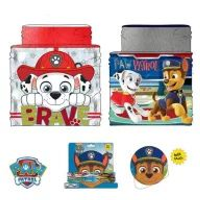 🐾 Écharpe et Tour de Cou Enfant Pat’Patrouille Rebelle – Lot de 2