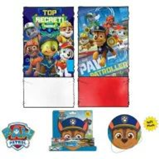 🐾 Écharpe et Tour de Cou Enfant Pat’Patrouille Top Secret – Lot de 2