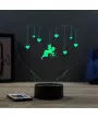 ❤️✨ Lampe Illusion 3D Cœur Cupidon