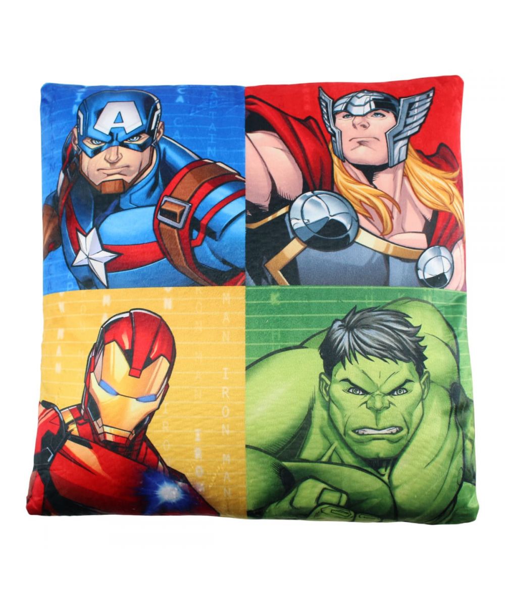🦸♂️🛋️ Coussin Marvel Avengers – 3D décoratif