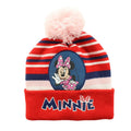🎀❄️ Bonnet avec Pompon Minnie – 100% Acrylique ✨
