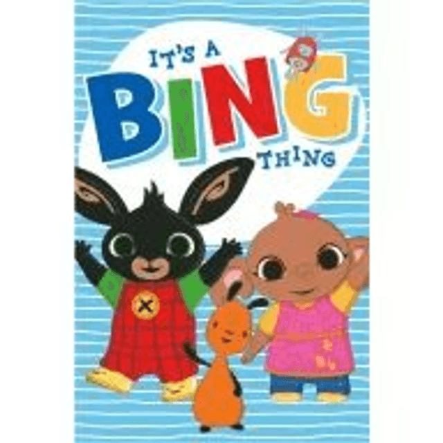 🐰 Bing – Couverture polaire Bing Thing 🐰