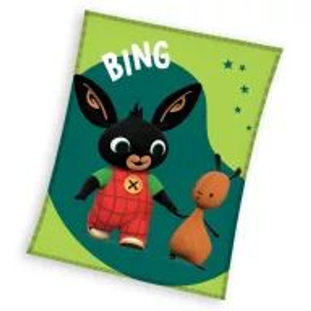 🌟 Plaid polaire corail Bing – Walk 🌟