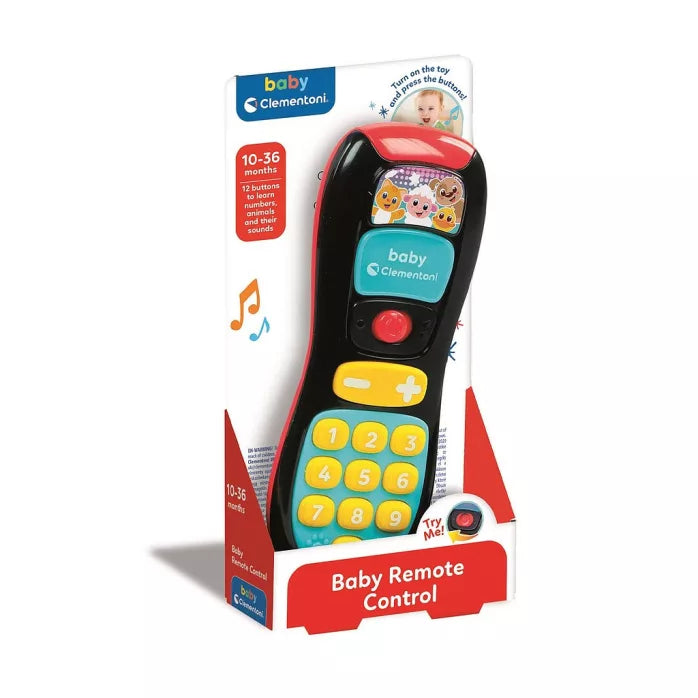 📺 Télécommande Animaux pour Bébé – Clementoni