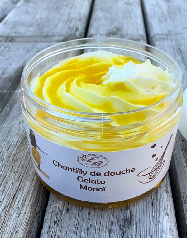 ✨ GELATO Chantilly de Douche & Bain – Monoï 🌴✨