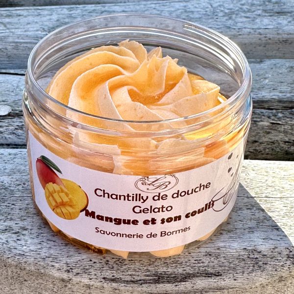 ✨ GELATO Chantilly de Douche & Bain – Mangue 🥭✨